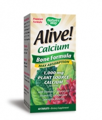 NATURES WAY Alive Calcium Bone Formula 1000mg. / 60 Tabs.