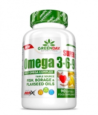 PROMO STACK Greenday Super Omega 3-6-9 / 90 Soft.