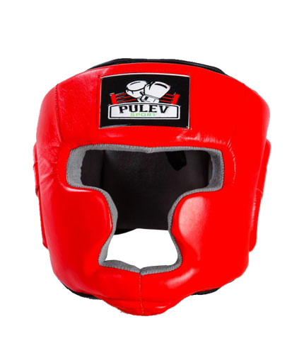 pulev-sport Headguard Cheek Protect / Red