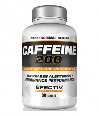 EFECTIV SPORTS NUTRITION Caffeine 200mg / 90 Tabs.