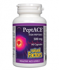 NATURAL FACTORS PeptACE 500mg. / 90 Caps.