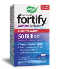 NATURES WAY Primadophilus® Fortify™ Women's 50 Billion Probiotic / 30 Vcaps.