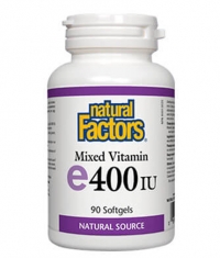 NATURAL FACTORS Vitamin E 268mg. 400iu / 90 Soft.
