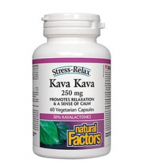 NATURAL FACTORS Kava Kava 250 mg / 60Vcaps.