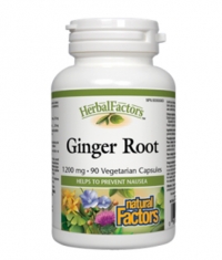 NATURAL FACTORS Gigner Root 1200mg. / 90 Vcaps.