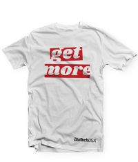 BIOTECH USA GET MORE WHITE T-SHIRT