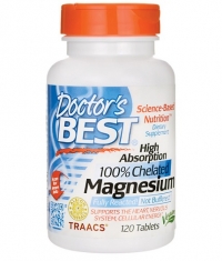 DOCTOR'S BEST High Absorption Magnesium / 120 Tabs.