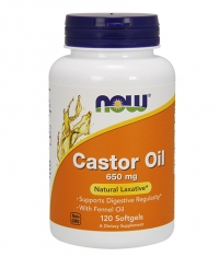 NOW Castor Oil 650 mg / 120Softgels.