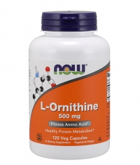 NOW L-Ornithine 500mg / 120Vcaps.