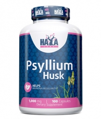 HAYA LABS Psyllium Husks 1000mg. / 100 Vcaps.