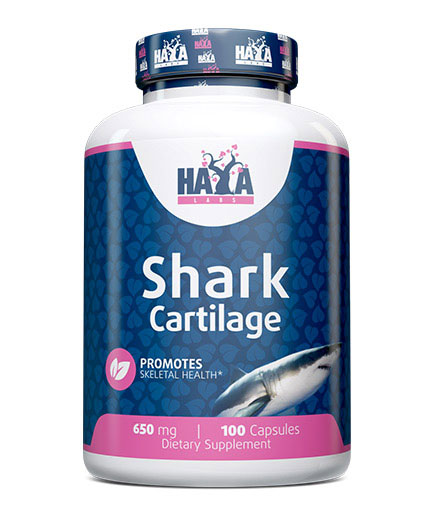 HAYA LABS Shark Cartilage 650 mg. / 100 Caps.