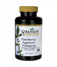 SWANSON Elderberry/Agaricus/Echinacea (Immune Support) / 120 Caps