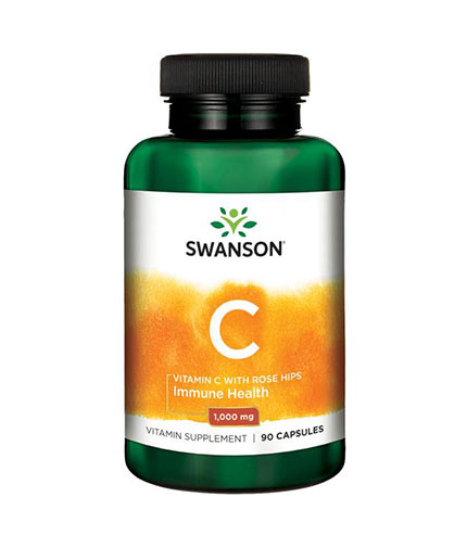 swanson Vitamin C with Rose Hips 1000mg. / 90 Caps