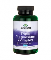 SWANSON Triple Magnesium Complex 400mg. / 300 Caps