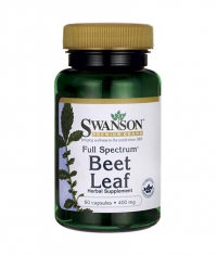 SWANSON Full Spectrum Beet Leaf 400mg. / 60 Caps