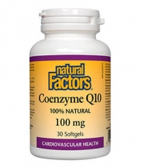 NATURAL FACTORS Coenzyme Q10 100mg. / 30 Caps