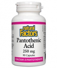 NATURAL FACTORS Pantothenic Acid 250mg / 90 Caps