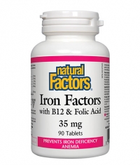 NATURAL FACTORS Iron Factors 35mg / 90 Tabs