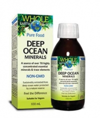 NATURAL FACTORS Whole Earth & Sea Deep Ocean Minerals / 100ml