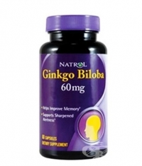 NATROL Ginkgo Biloba 60 mg. / 60 Caps.