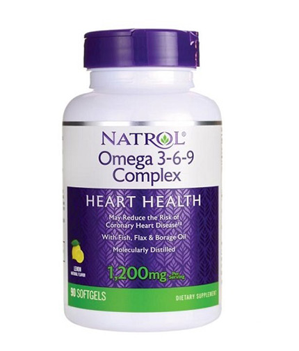 natrol Omega 3-6-9 Complex 90 Softgels