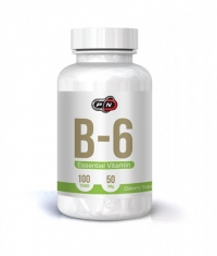 PURE NUTRITION Vitamin B-6 (Pyridoxine) 50mg. / 100 Tabs