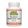 NATURAL FACTORS Hyabest® Hyaluronic Acid 100mg. / 60 Vcaps