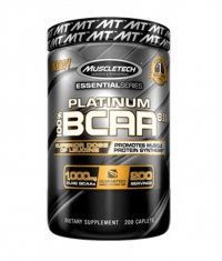 MUSCLETECH Platinum BCAA 8:1:1 / 200 Caps