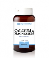 DIET FOOD Calcium + Magnesium / 120 Caps