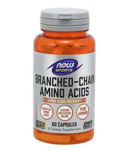 now Branched Chain Amino Acid /BCAA/ 60 Caps.