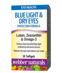 WEBBER NATURALS Blue Light Dry Eyes Protection Formula / 30 Softgels