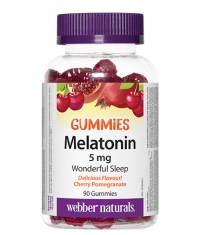 WEBBER NATURALS Melatonin Gummies 5mg. / 90 Gummies