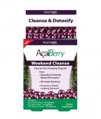 NATROL AcaiBerry Weekend Cleanse 3x10 Caps.