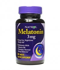 NATROL Melatonin 3 mg. / 60 Tabs.