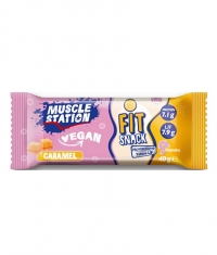 MUSCLE STATION Fit Snack Vegan Caramel