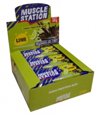 MUSCLE STATION Lime Box 12x65
