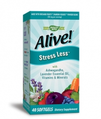 NATURES WAY Alive Stress Less / 40 Softgels