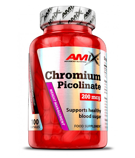 AMIX Chromium Picolinate / 100 Caps.