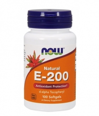 NOW Vitamin E-200 IU D-Alpha / 100 Softgels