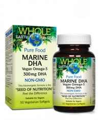 NATURAL FACTORS Marine DHA Vegan omega-3 300mg / 30 Softgels