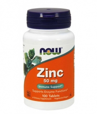 NOW Zinc Gluconate 50mg / 100 Tabs