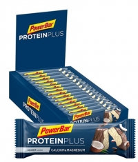 POWERBAR Protein Plus + Calcium+Magnesium Bar Box / 30x35gr