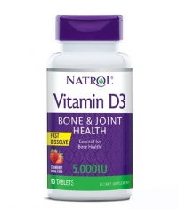 NATROL Vitamin D3 5000IU Fast Dissolve / 90 Tabs