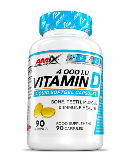 AMIX Vitamin D 4.000 I.U. / 90 Softgels