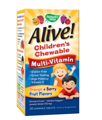 NATURES WAY Alive! Children’s Multi-Vitamin Chewable / 30 Chews