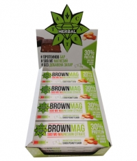 CVETITA HERBAL BrownMag Bar Peanut Box / 12x60g