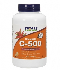 NOW Vitamin C-500 Chewable / 100 Tabs