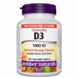 WEBBER NATURALS Vitamin D3 1000 IU / 180 Chews