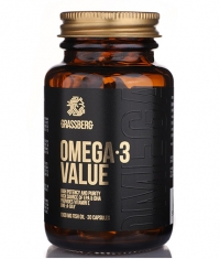 GRASSBERG Omega-3 Value 1000mg / 30 Softgels