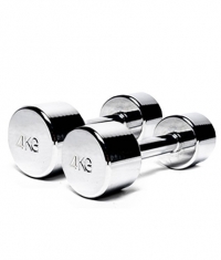 SIDEA Chromed Dumbbells 2x4kg